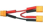 XT60-Y-Kabel (2 Akkus seriell