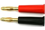 Bananenstecker 4 mm rot, verg