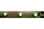 SMD-LED, gr�n, 12 V, 3-er Str