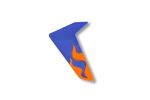 H15 Seitenflosse blau/orange