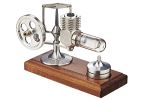 Stirlingmotor Alu montiert