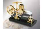 Stirlingmotor gro� Gold monti