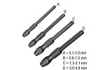Bohrerhalter  0,1-4,8mm  (4er