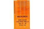 Microbox Bohrer Set (20) .61-