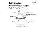 Cleaning Pot f�r Airbrush Pis