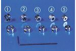 Stellringe 4 mm Inbus 5x