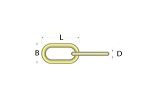 Ankerkette 2 mm (1 m Lnge)
