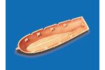 Ruderboot 50 mm Kunststoff  (