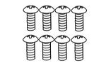 Linsenkopfschraube M3x8 mm (8
