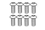 Linsenkopfschraube M3x8 mm (8