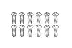 Linsenkopfschraube 2,6x8 mm s