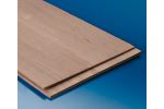 Mahagoni-Sperrholz 1000x200x1,5-1,9