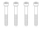 Schrauben M3x24mm (10)