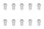 Schrauben BT 2x6 BH (10)
