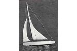 Ace Sloop Segelboot schwimmf