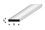 ASA Vierkantstab 2x7x1000 mm