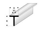 ASA T-Profil 5x5x1000 mm