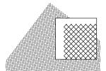 Kunststoffplatte PVC Diagonal