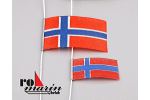 Flagge Norwegen 2 Stck