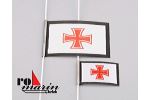Flaggensatz DGZRS   25x40 mm/