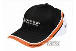 MPX-Cap wei/orange/schwarz
