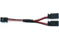 Y-Kabel Futaba, flach,, 0,25