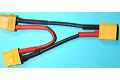 XT60-Y-Kabel (2 Akkus seriell