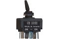 Kippschalter 2 x UM |, 12 VDC