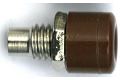 Zwergbuchse 2,6 mm, braun,