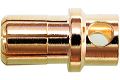 8,0 mm, geschlitzte Goldsteck