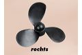 Schiffsschraube 30 mm M2 re.