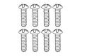 Linsenkopfschraube 3x12 mm se