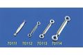 Spannschlo Ms vern.M4 x 40 m