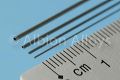 Neusilber Micro Rohr 0,8x0,6x