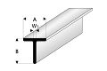 ASA T-Profil 5x5x1000 mm