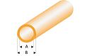 ASA Rohr transparent orange 4