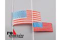 Flaggensatz USA 25x40 mm/15x2