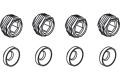 Pivot-Muttern Vo-Mj-Ti-Ho-In-