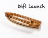 Beiboot Launch 26 ft. Bausatz 1:64