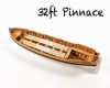 Beiboot Pinnace 32 ft. Bausatz 1:64